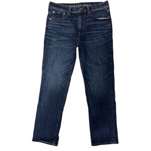 American Eagle Relaxed Straight Denim Jeans Mens 31W x 32L